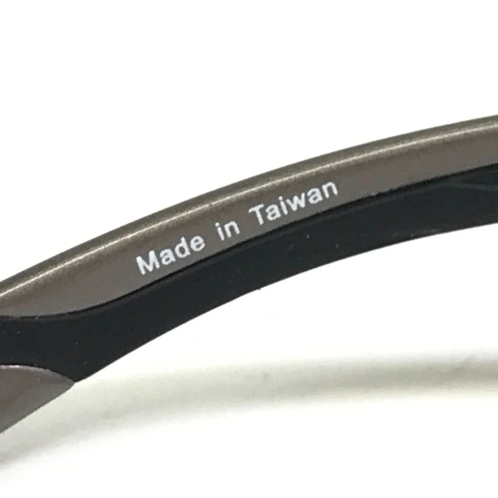 Rec Specs Athletic Goggles Frames SLAM XL #373 Black Polished Gray 55-19-135
